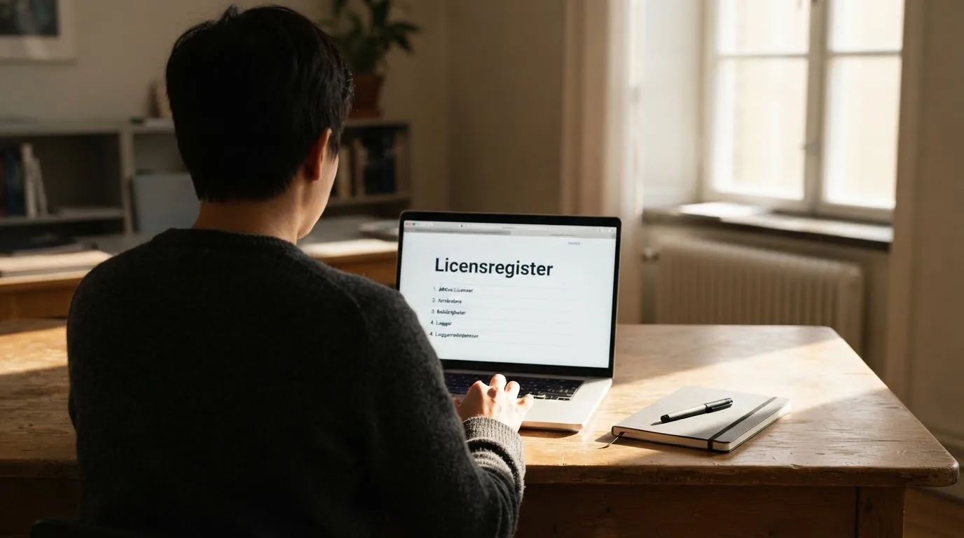 Tom domstolssal med träpaneler i morgonljus — 100 euro casino i sverige